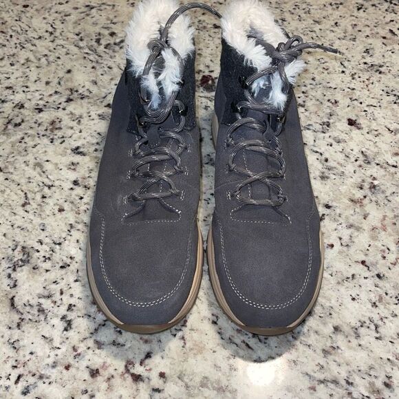 Rockport‎ Works Womens Composite Toe WP Hiker Work Boot RP777 Gray Size 10 - Picture 3 of 10